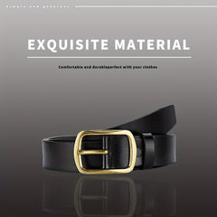 Men's PU Leather Belt Unisex Decorative Accessories for Pants Jeans
