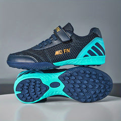 Youth Turf Soccer Shoes Anti Skid Breathable