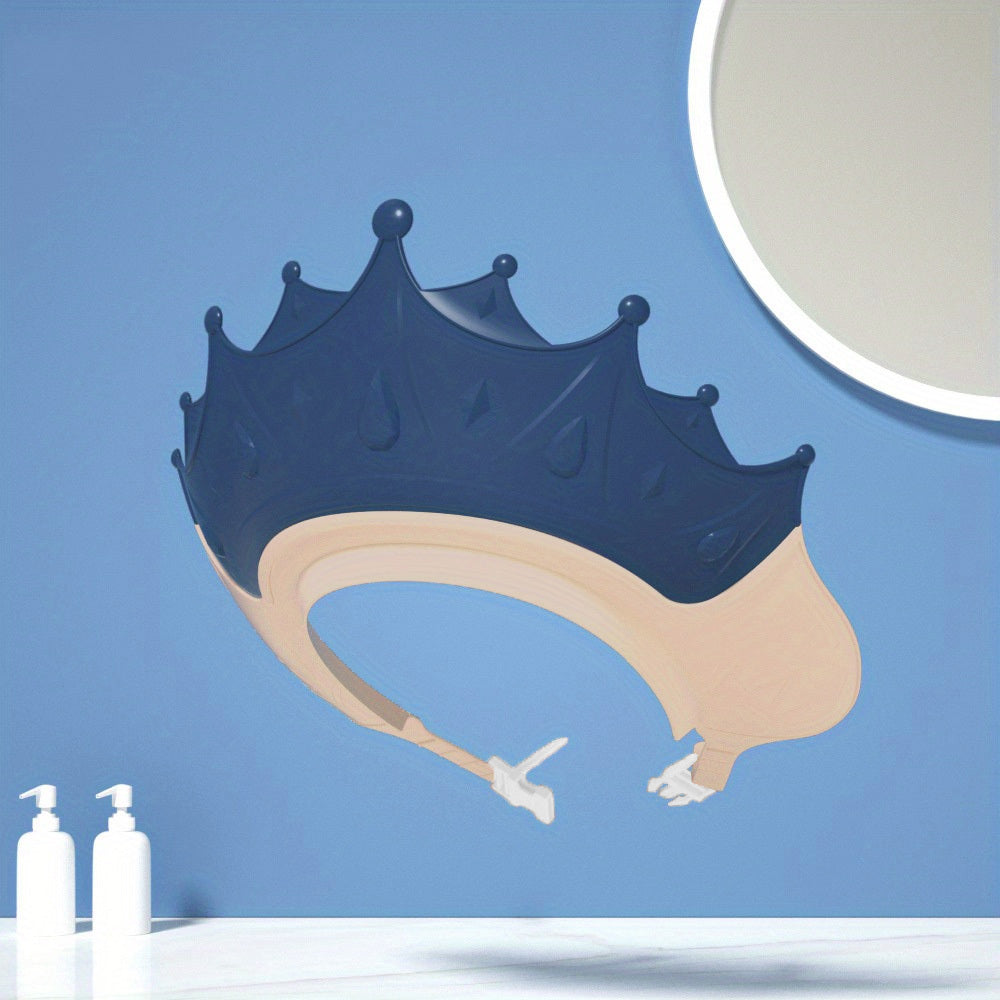 Baby Silicone Shampoo Cap Visor Adjustable Waterproof Wash Hair Shield