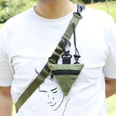 Triangle Tactical Coin Purse Portable Small Pouch Bag for Outdoor Activities