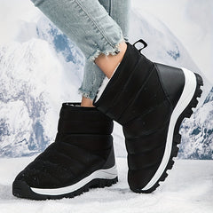 Versatile Women's Snow Boots Thickened Non-slip Warm Hiking Ski Boots