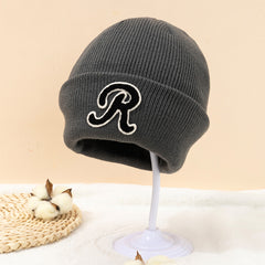 Solid Beanie Hat Winter Warm Women's Hat Thermal Hat