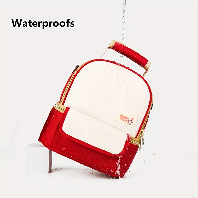 Insulated Lunch Box Leakproof Adjustable Freezable Perfect for Office School Pic