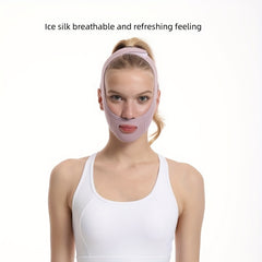 Ice Silk Facial Slimming Band for Women V Line Chin Cheek Lift Up Anti Aging