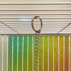 Wood Bird Swing Parrot Moon Star Swing Toys For Pet Training