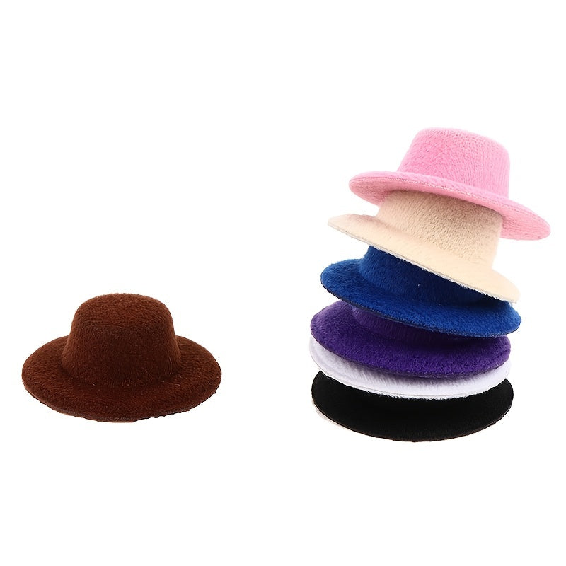 5pcs 1:12 Dollhouse Hat Mini Dolls House Accessories