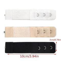 6pcs Bra Strap Extenders Adjustable Lingerie Accessories