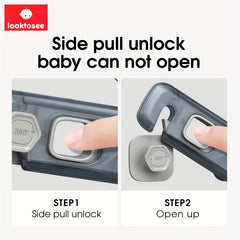 2 Packs Child Safety Locks, Secure Baby from Hazards