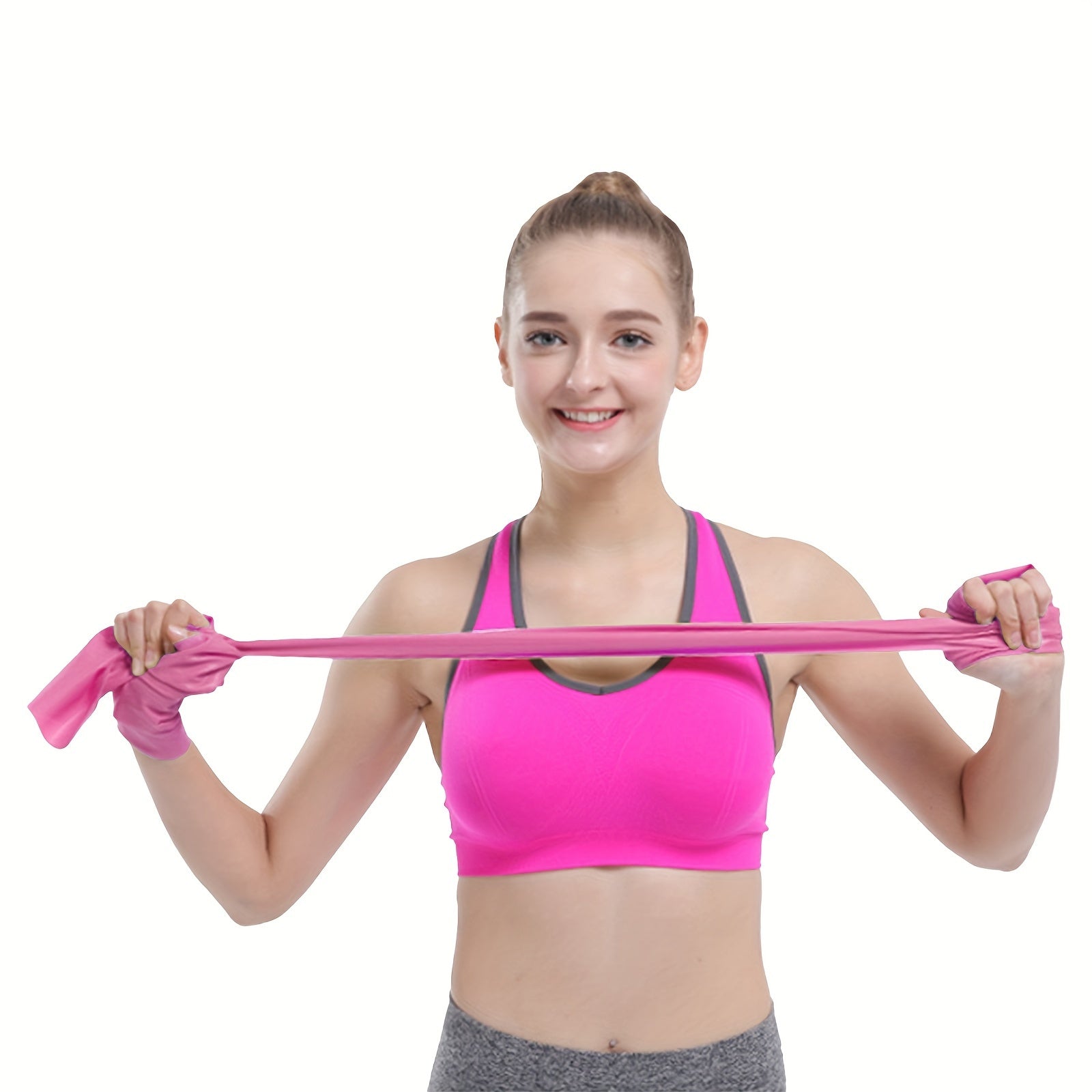Yoga Resistance Band Tension Rope for Fitness Stretching Body Shaping