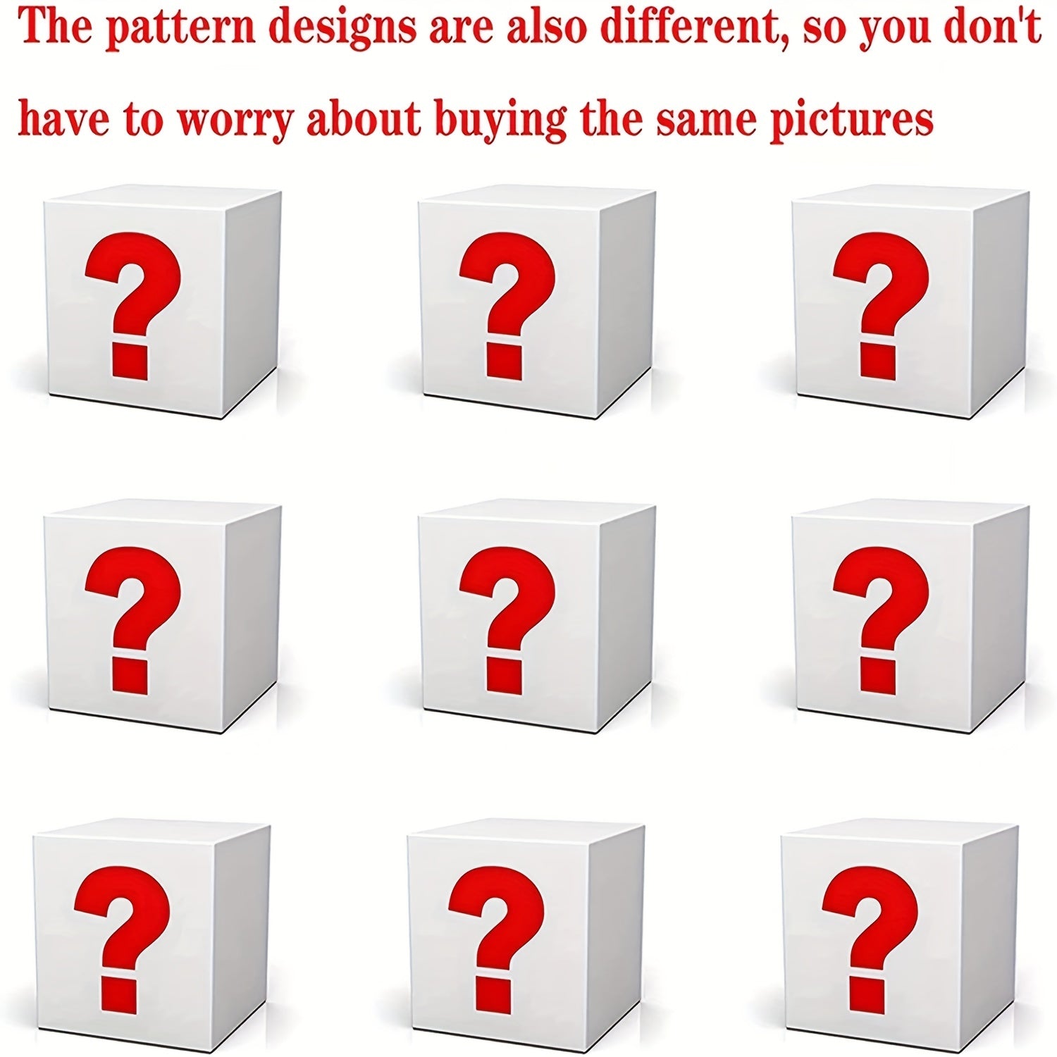 Diamond Painting Mystery Box Kit - 5D Art Craft Supplies