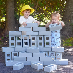Foam Brick Tower Building Set for Kids - No Batteries Needed
