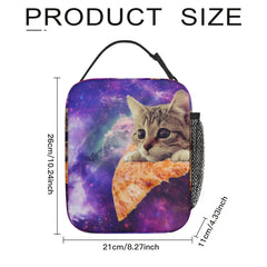Football Ball Fire Lunch Bag Insulated Lunch Box Bag Waterproof Shark Lunch Tote