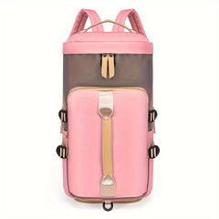 Large Capacity Storage Travel Bag Sports Yoga Backpack Wet Dry Separation