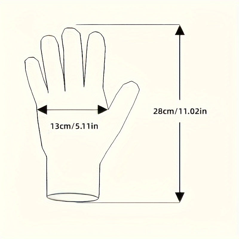 Men's Winter Gloves PU Leather Plus Velvet Thickened Windproof Cold-proof