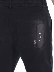 Men's Winter Jogger Pants Embroidered Letter Print Drawstring