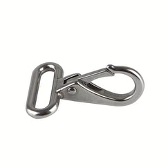 Marine 316 Stainless Steel Snap Hook for Boats Heavy Duty Fixed Loop Snap