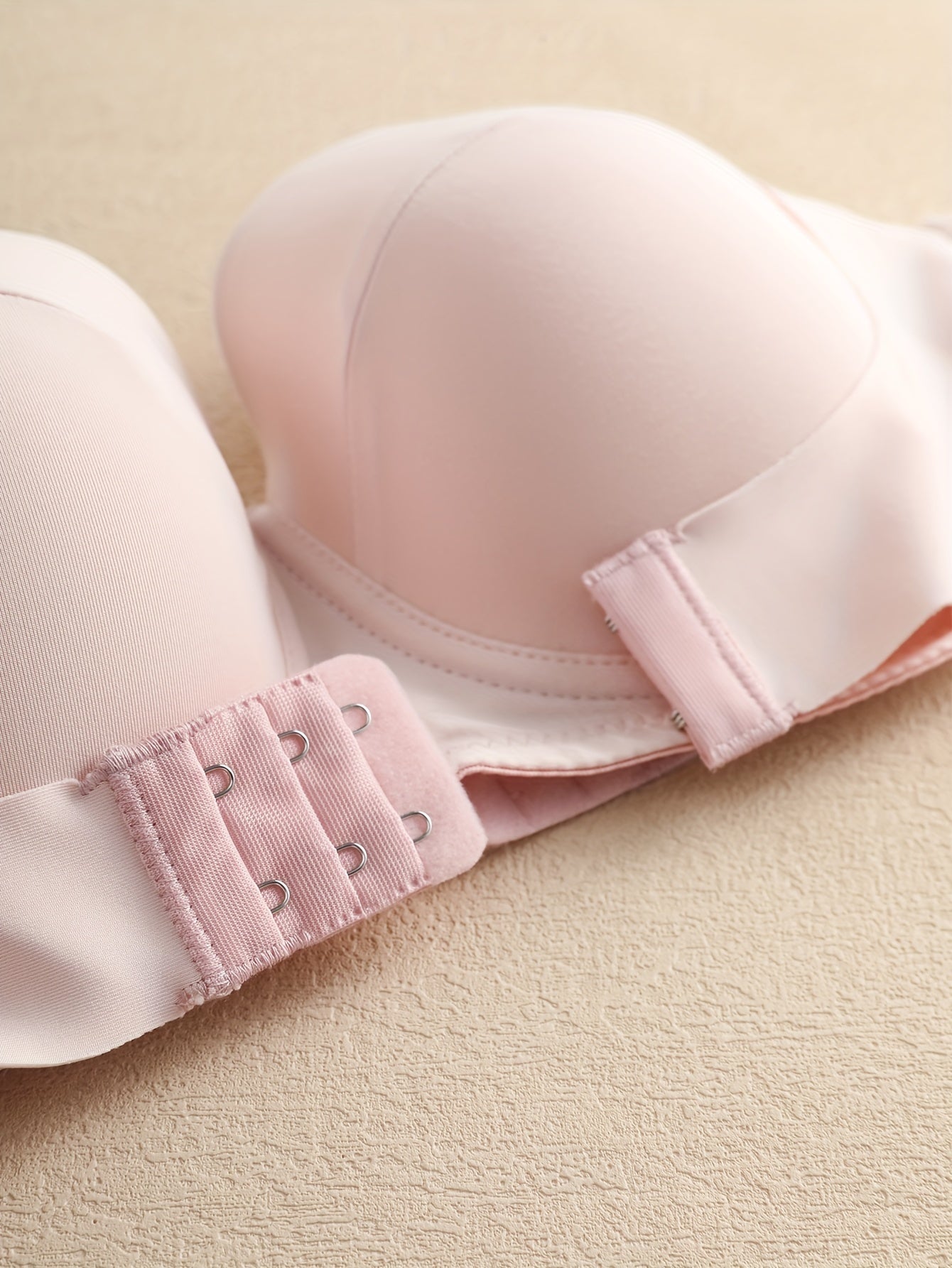 3pcs Front Buckle Strapless Push Up Bras for Women