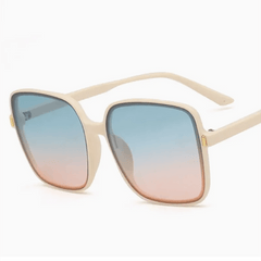 Men's Square Frame Sunglasses Casual Mixed Decorative Eyewear