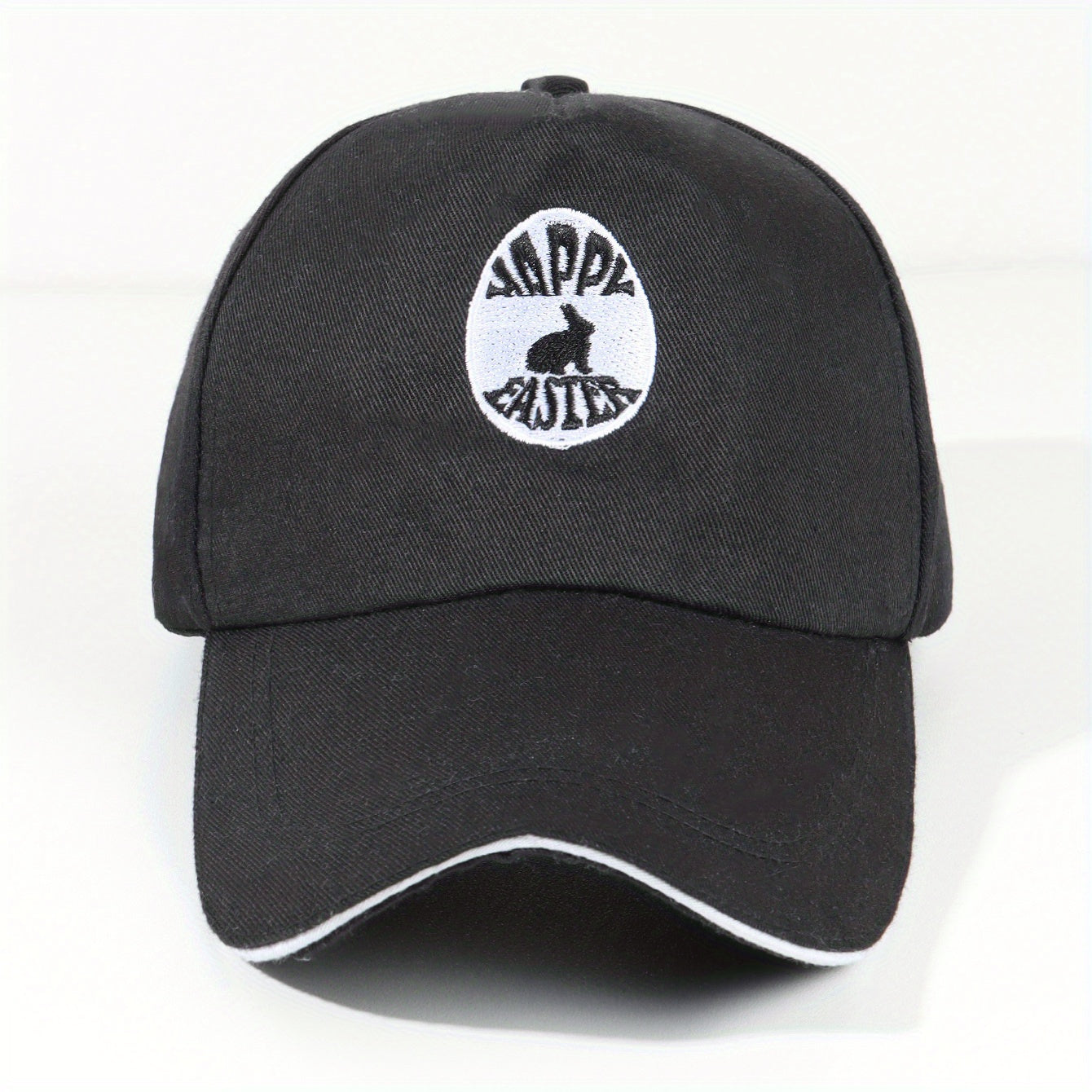 Easter Rabbit Baseball Cap Bunny Embroidered Casual Hat
