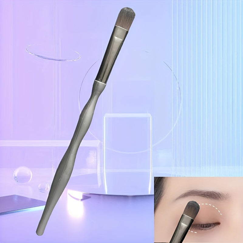 Wave Handle Eyeshadow Brush for Precision Application & Blending
