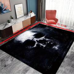 Non Slip Halloween Carpet Gothic Dark Floor Mat