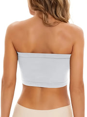 4pcs Bandeau Bras Stretch Everyday Bra Women's Lingerie