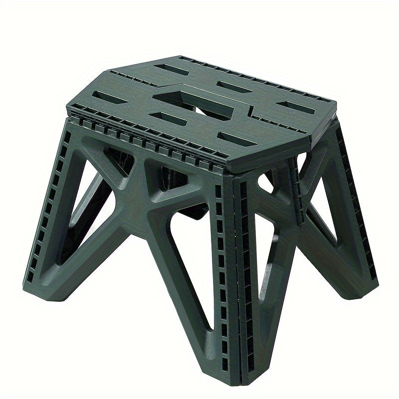 Outdoor Portable Folding Stool Camping Plastic Stool Shoe Changing Fishing Stool