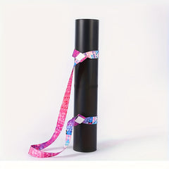 Creative Pattern Yoga Mat Straps - Portable Multifunctional Fixed Band