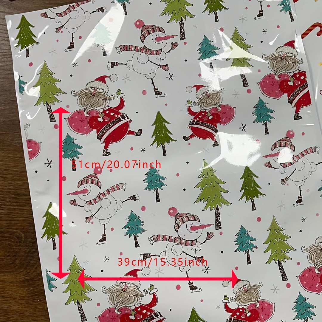 30pc Christmas Gift Bags - Assorted Holiday Packaging Bags