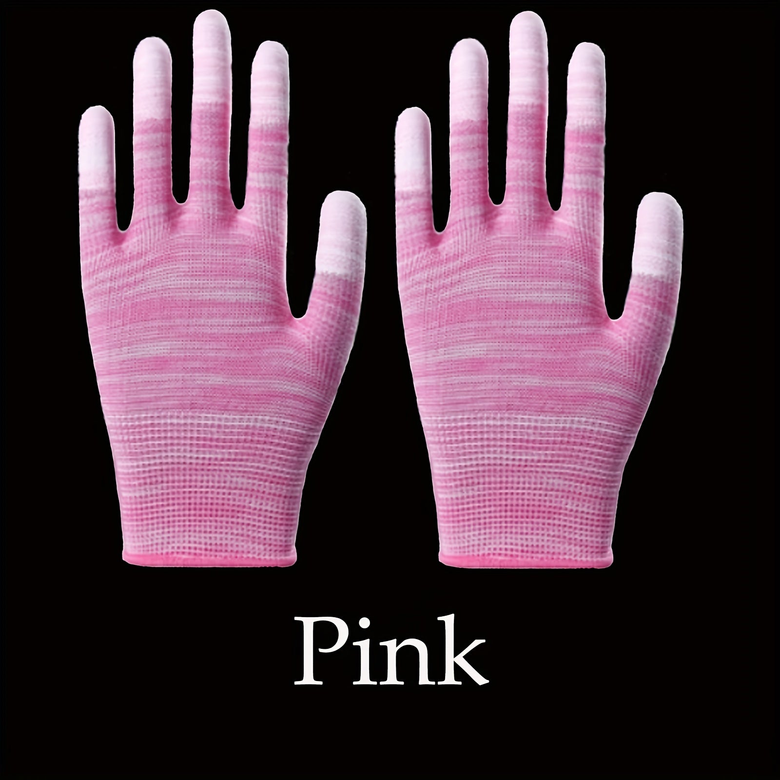 Pair of Gardening Gloves, Coated Finger Gloves, Protective Work Gloves