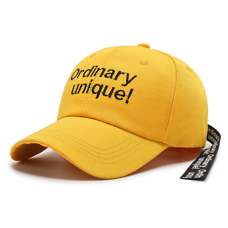 Solid Letter Embroidery Baseball Cap Unisex Sun Visor Hat Causal Sports Hat