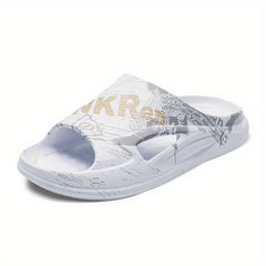Men's Lightweight Non Slip Slides Open Toe Shoes