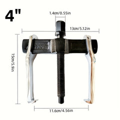 Multifunctional Bearing Puller for Single Piece Shafts