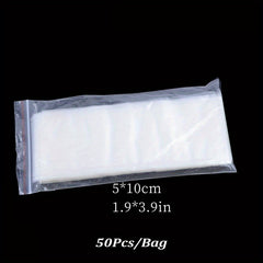 50pcs Carp Fishing Tackle PVA Bags for Coarse Boilie Bait Water Dissolving Bags