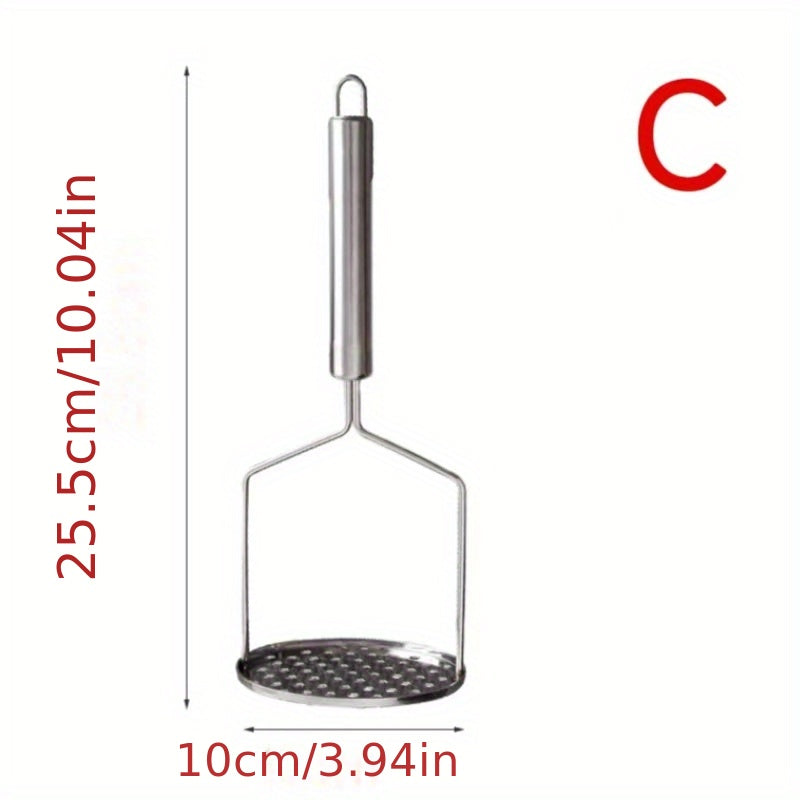 Stainless Steel Potato Masher with Non Slip Handle