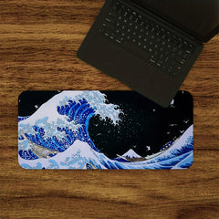 XL Anti-slip Mouse Pad - Boats & Waves Night Sky