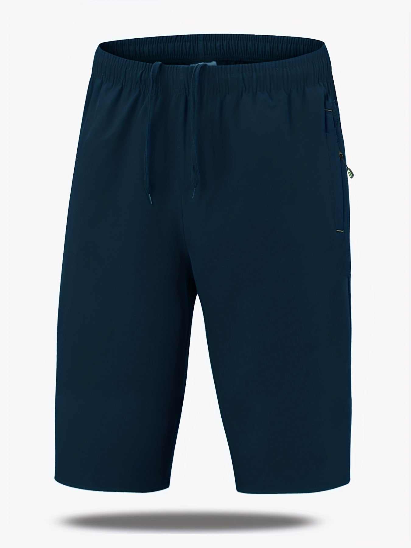 Men's Comfy Zipper Pocket Shorts for Summer Fitness
