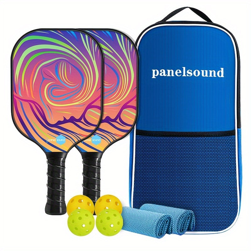 Panelsound PS 005 Pickleball Paddles Set of 2 USAPA Approved Lightweight