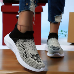 Lightweight Knitting Slip on Sneakers for Women