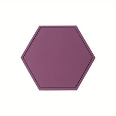 2pcs Heat Resistant Pot Mats Hexagonal Design