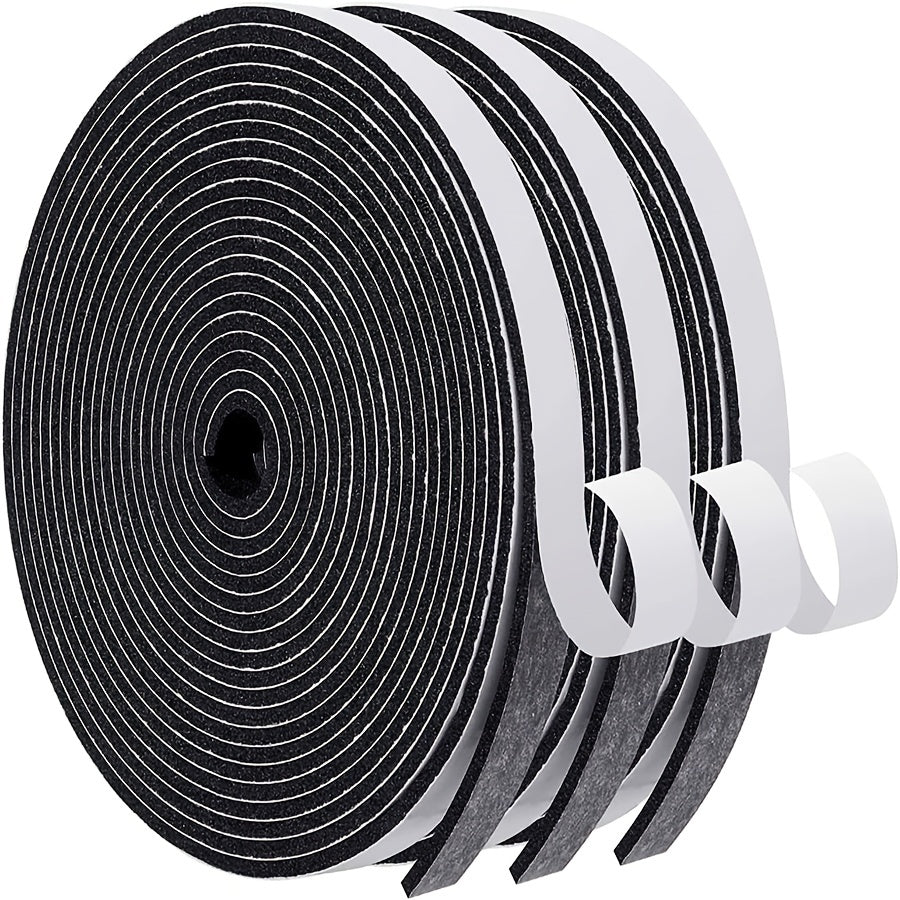 Door Weather Stripping 1/2"X1/8" Window Door Seal Strip 50ft