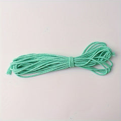 Colorful 3mm 22 Yards Macrame Cord 4 Strand Cotton Rope