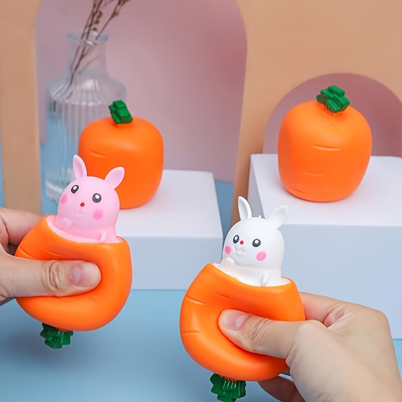 5 Carrot Rabbit Toys Easter Basket Stuffing Christmas Novelty Gadg