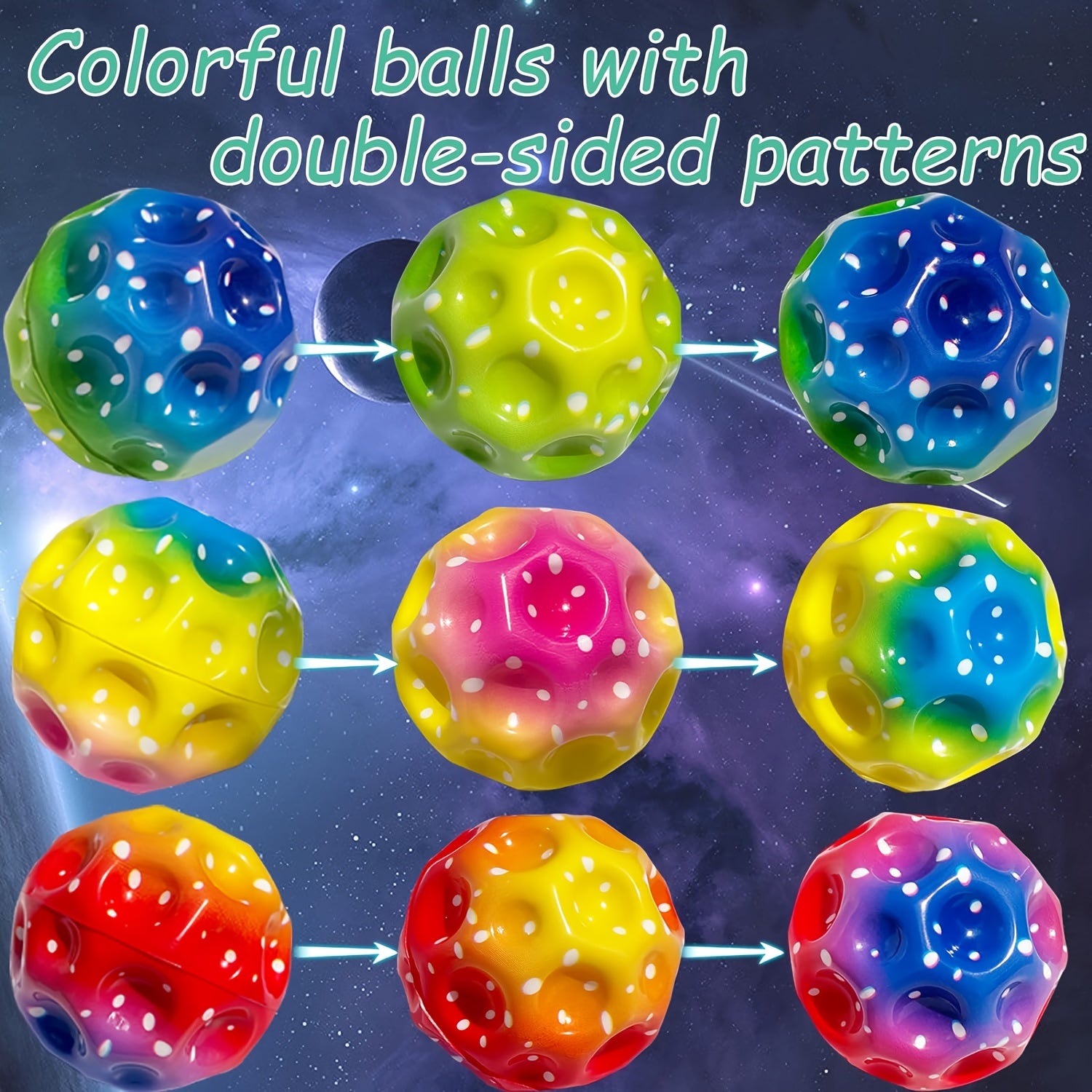 Extreme High Bouncing Space Ball Improve Hand-eye Coordination