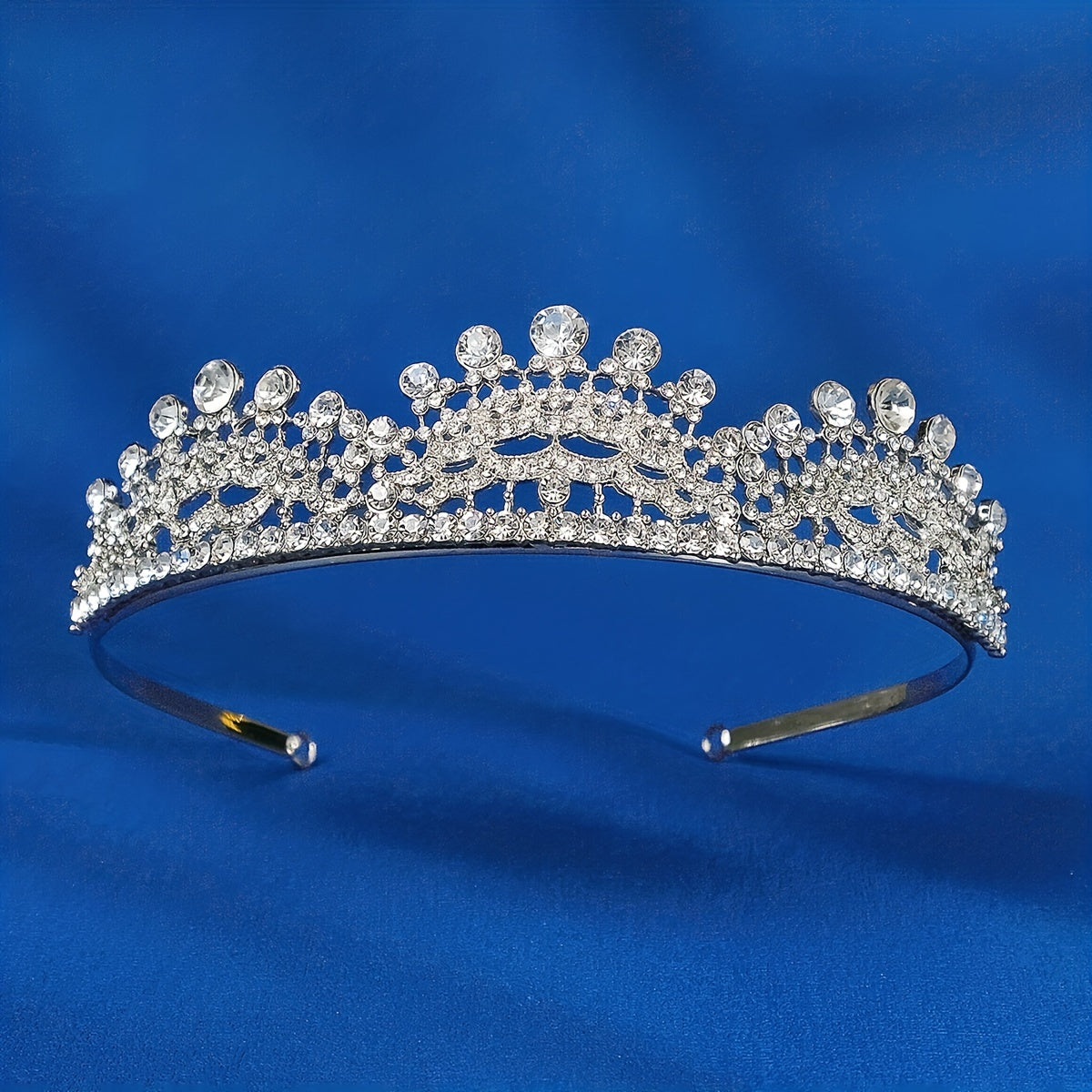 Baroque Wedding Crown & Queen Crowns & Tiara Rhinestone Bridal Wedding Crowns
