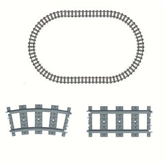 Train Track Assembly Toys Railway Track Accessories