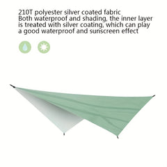 Ultra Light Waterproof Camping Hammock & Beach Shade