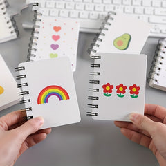 Stylish Mini Notebooks & A7 Coil Pocket Notebook