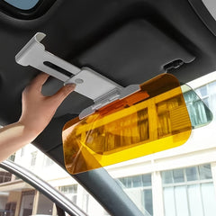 2 in 1 Car Sun Visor Night Anti Glare UV Blocking Sunscreen Non Glare Goggles