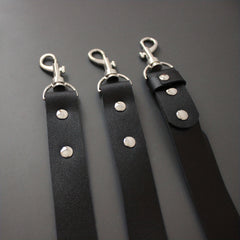 Men's PU Leather Harness Rivet O-Ring Belt